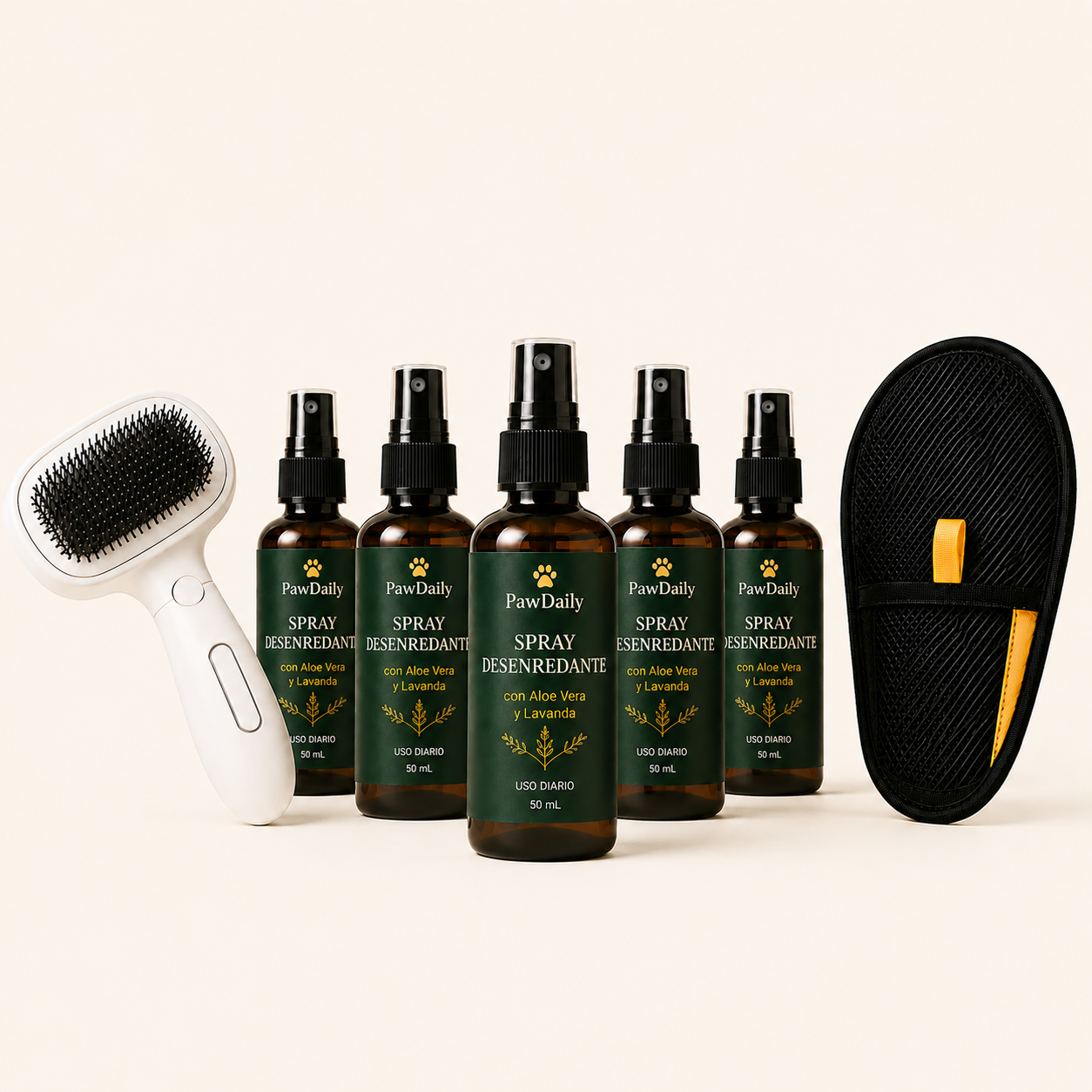 Kit Control de Pelo PawDaily™ + 4 Sprays Extra