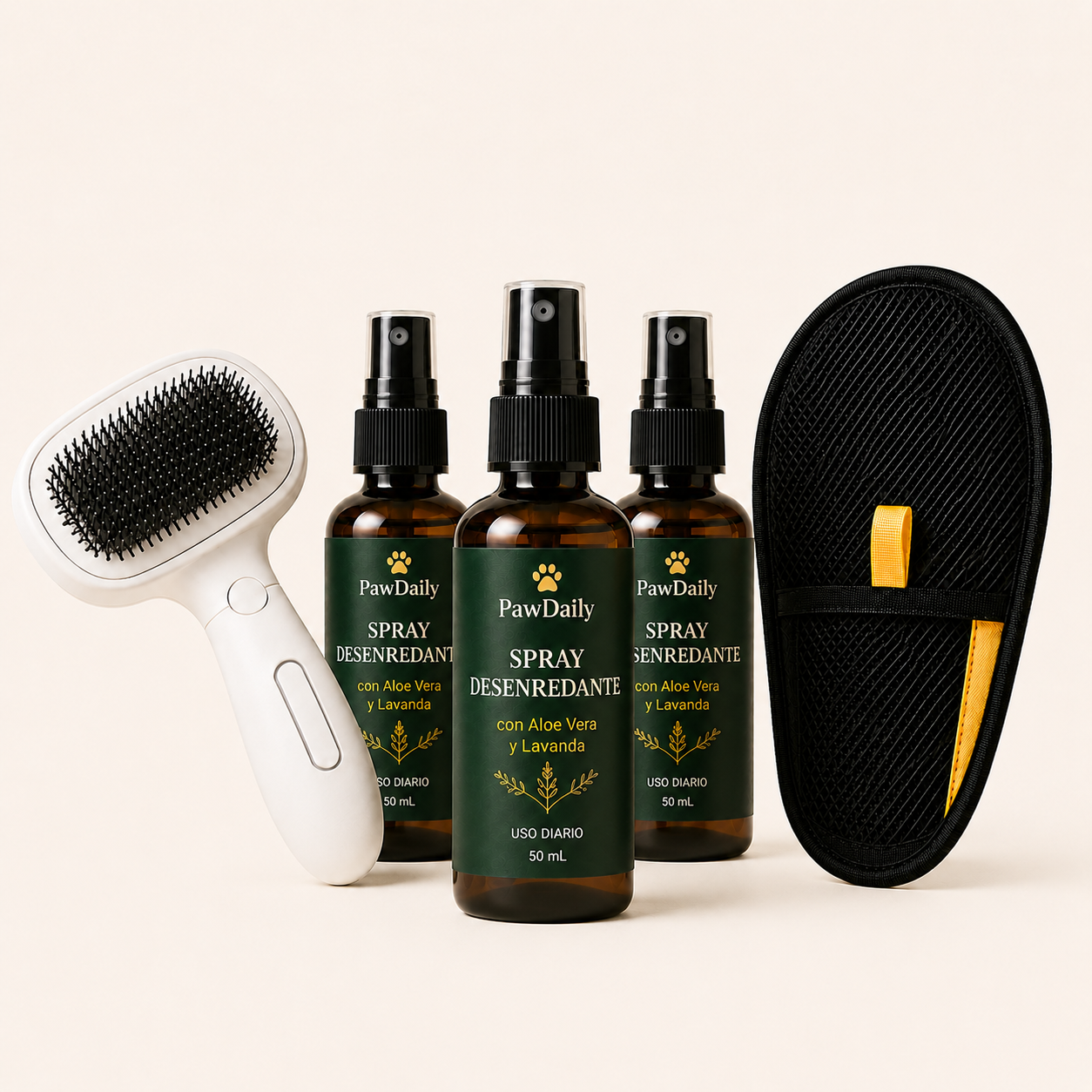 Kit Control de Pelo PawDaily™ + 2 Sprays Extra